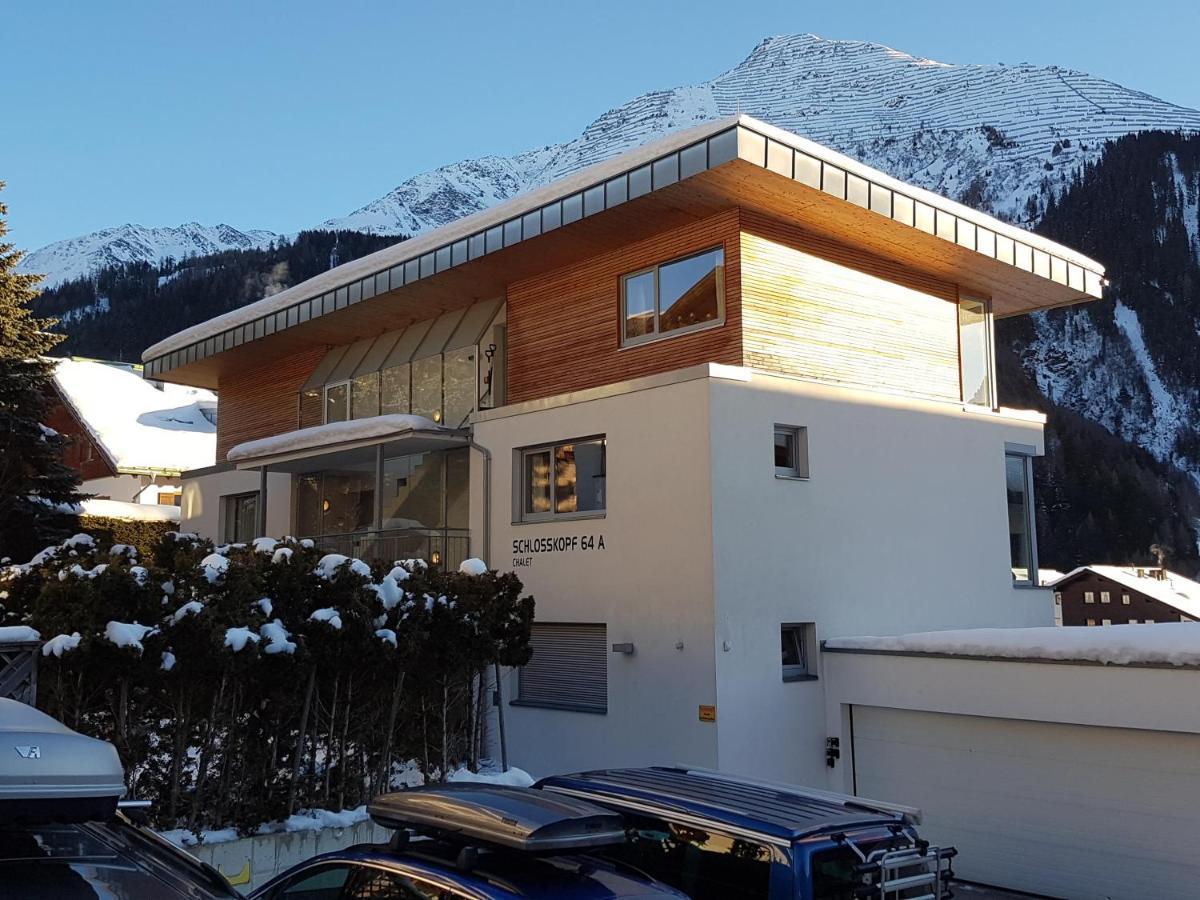 Chalet Schlosskopf Fewo Rendl ซังคท์อันทอนอัมอาร์ลแบร์ก ภายนอก รูปภาพ